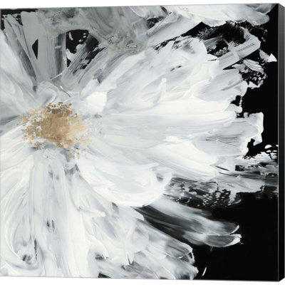 «Black Peony» par Asia Jensen - reproduction sur toile tendue