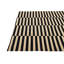 Tapis noir et blanc Petrella