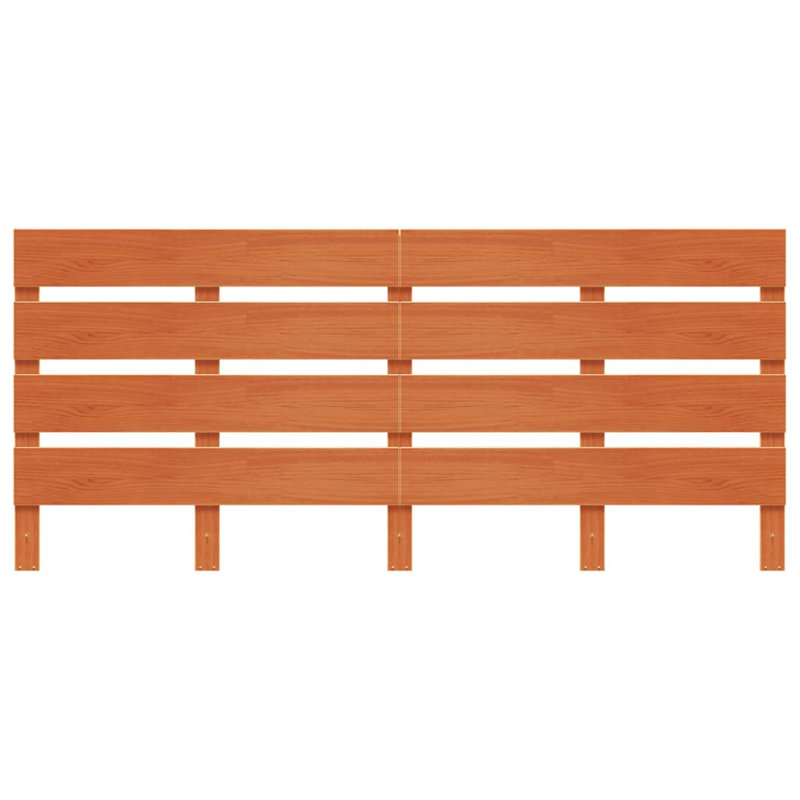 Frisco Solid Wood Open-Frame Headboard, 80cm H x 180.5cm W x 3cm D