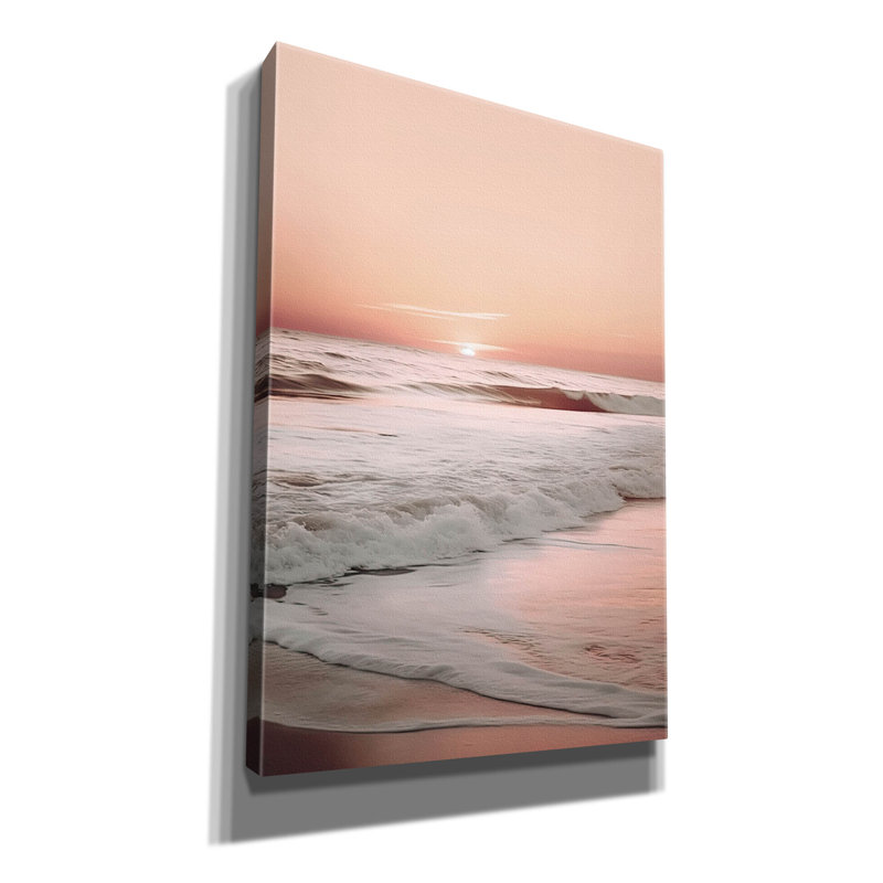 Toile épique Graffiti «Apricot Beach» par Decent Exposures, 18 po x 26 po, H 26 po x l 18 po