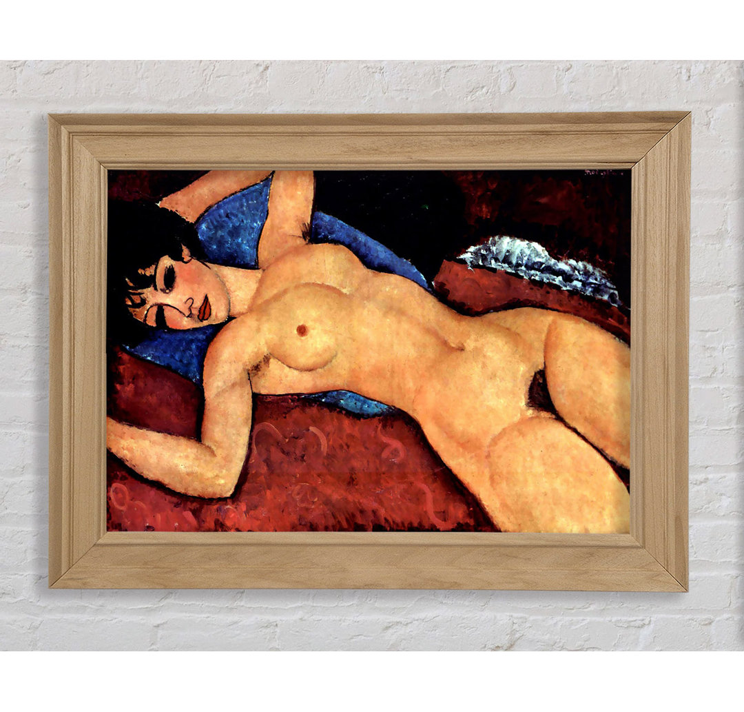 Modigliani Liegender Akt - Druck