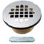 Couvercle de drain de douche carré 4-1 / 4 "avec tuyau de drain en laiton 2"-21698876
