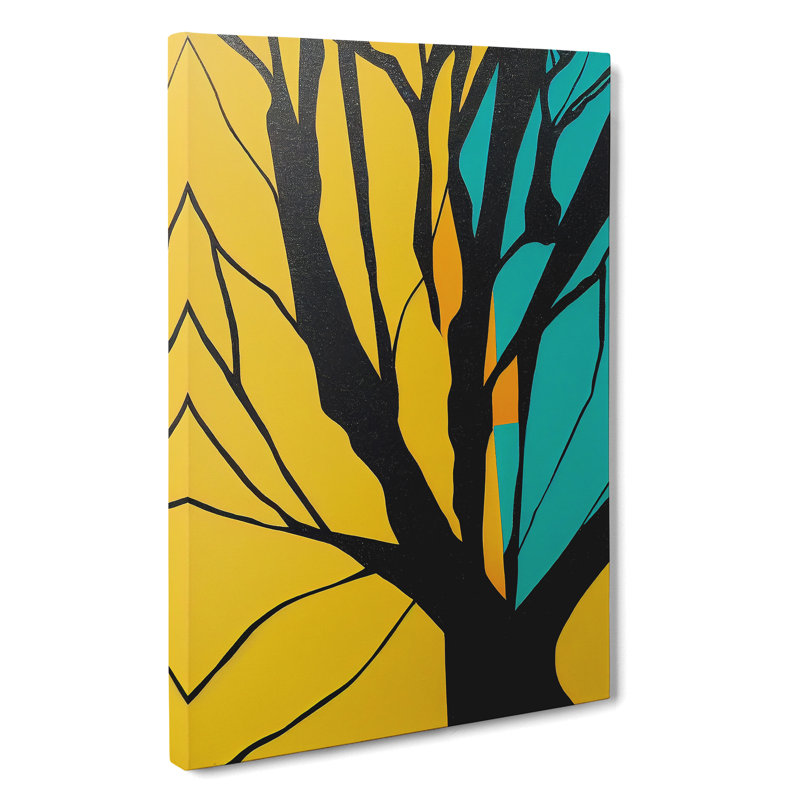 Unique Tree No.2 - Wrapped Canvas, 60cm H x 40cm W x 3cm D