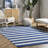 Massengale Cotton Striped Indoor Rug-838612407