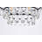 Stiner 3-Light Crystal Tiered Flush Mount-57281650-57281649