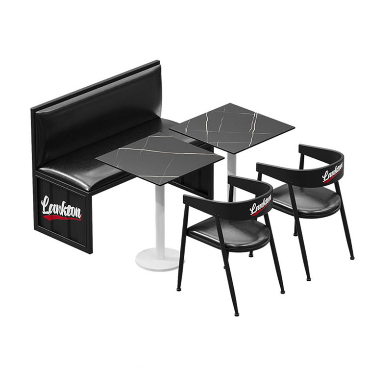 Ensemble de salon en similicuir 5 pièces Levolia