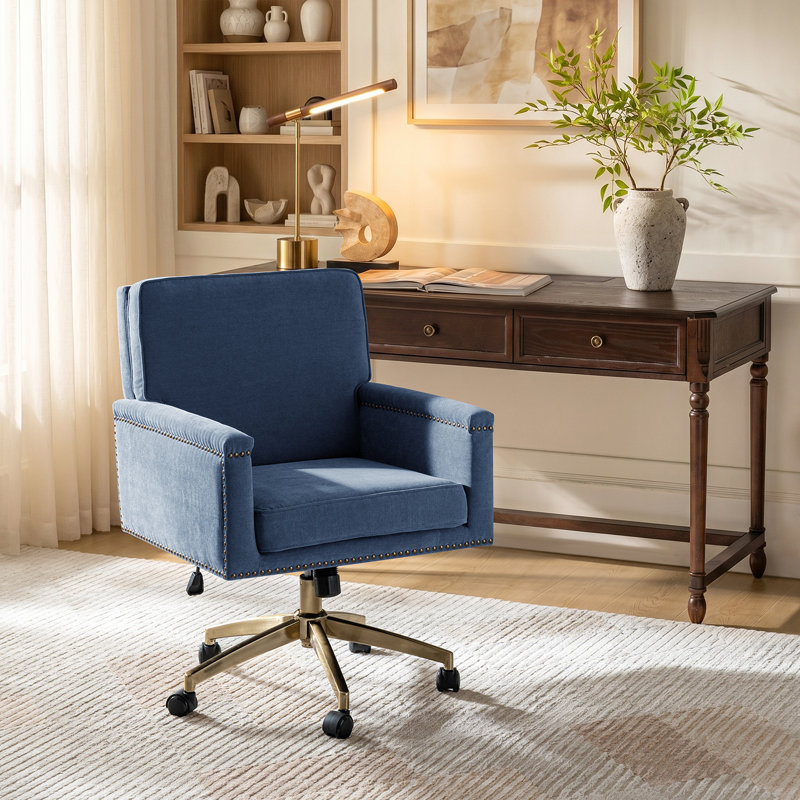 Chaise de bureau Arcana, Bleu ardoise
