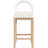 Conrad Letcher Velvet Counter Stool-379838284