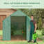 6.5 Ft W x 9.5 Ft D Hobby Greenhouse-94340602