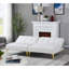 Tissu de peluche canapé-lit Modern Modern-1932259621