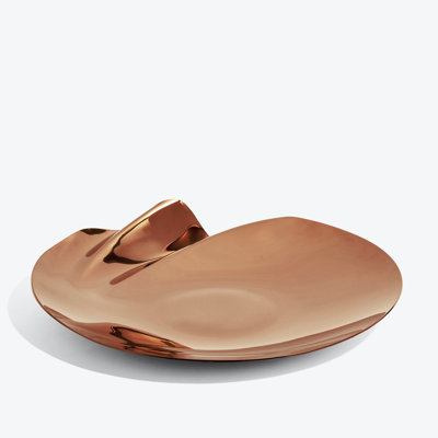 Serenity Platter, Large, Gold