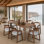 Solid Wood Dining Set