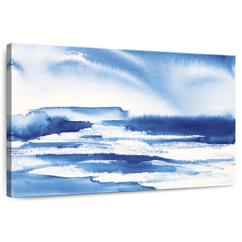 Avery Ocean Blue I, 30" H x 45" W