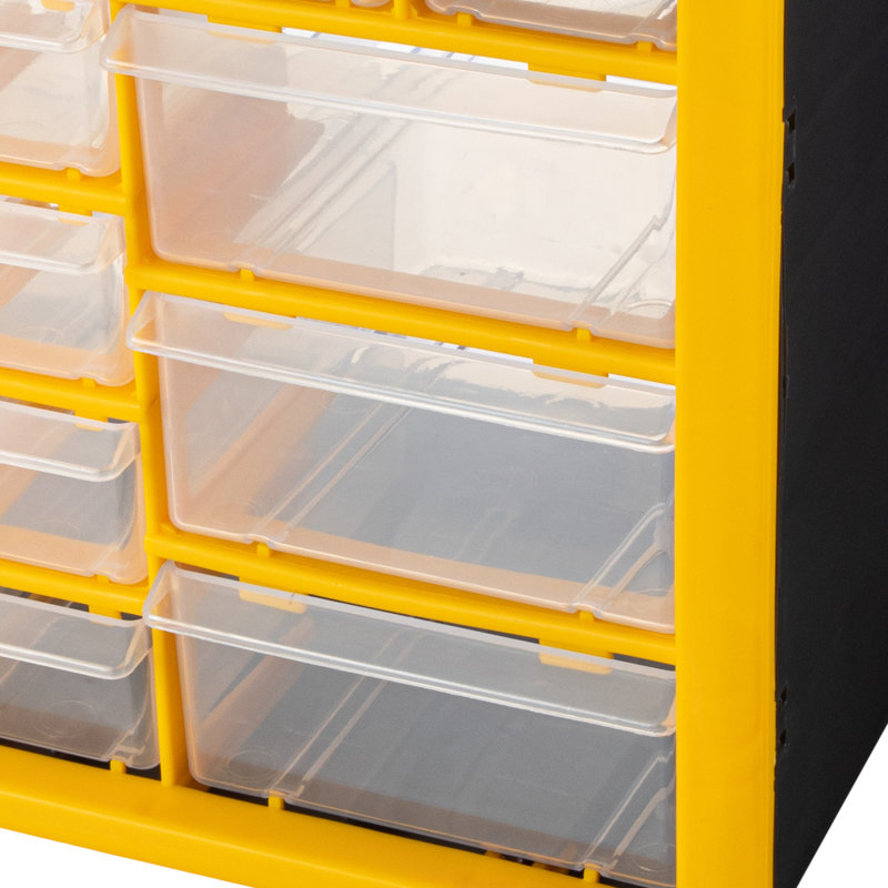 Stalwart 30-Drawer Small Part Organizer - Desktop or Wall Storage Drawers for Organizing Hardware