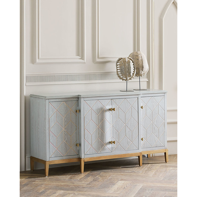 Perrine 68'' Sideboard, Light Graphite Gray