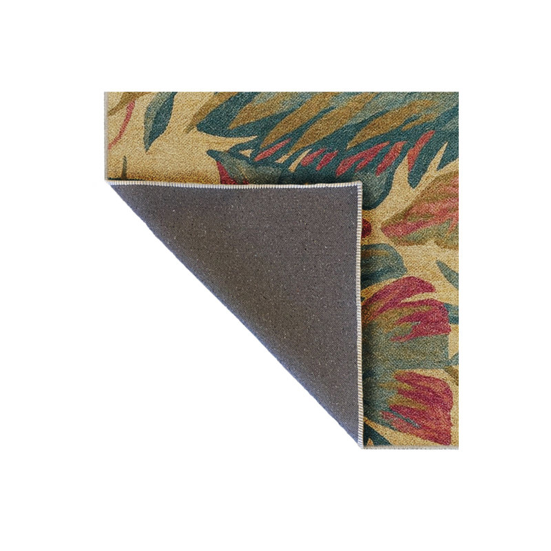 Tapis vert lavable Mosso, 2 pi 6 po x 4 pi 11 po