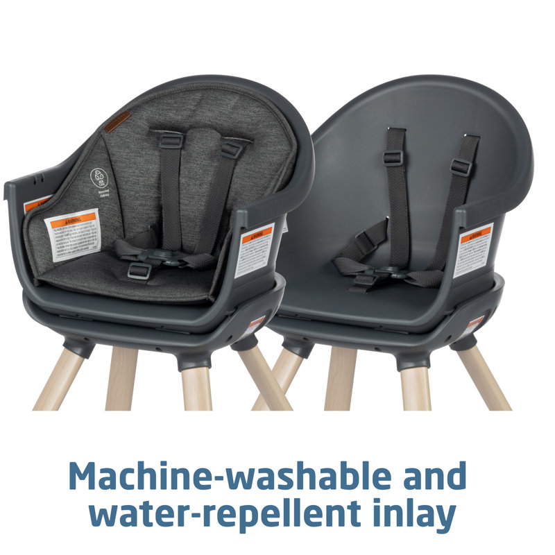 Maxi-Cosi Moa 8-in-1 High Chair, Classic Graphite