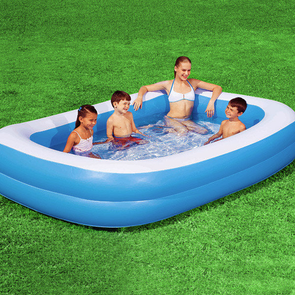 Ayron Rectangle Inflatable Pool 51cm H x 175cm W x 262cm L