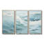 «Blue Ocean Storm and Rain - Storms», ensemble d'art sur toile-643692830-647796499