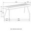 Banc de chameau et de coussin noir pour la maison - Chambre à coucher convenable, faite de cuir et de métal avec des pieds qui rehausse l'ambiance du revêtement