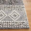Tapis géométrique en laine et en coton tissé à la main Parsonsfield-662107302