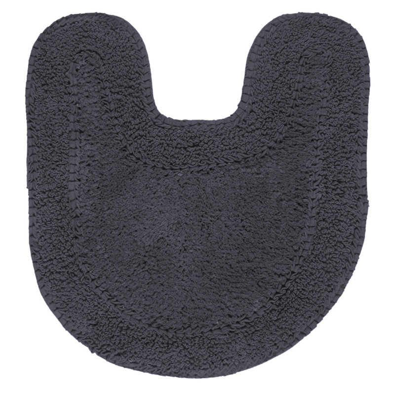 Tapis en coton Concetta, Gris