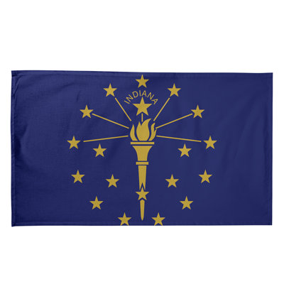 Serviette de thé indiana flag