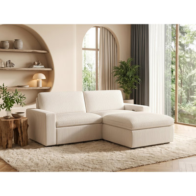 Canapé modulaire rembourré 3 pièces Milred