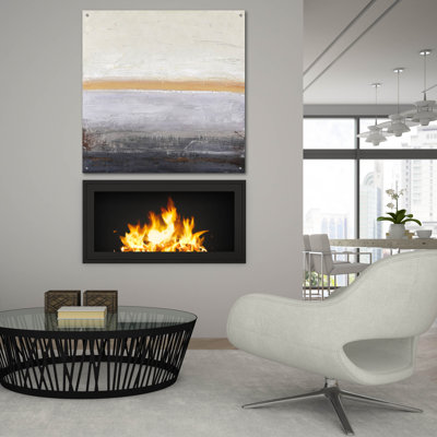 Epic Art 'Horizon 2'  by Design Fabrikken Acrylic Glass Wall Art, 36" x 36"