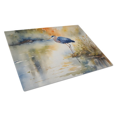 Planche à découper décorative en verre trempé avec œuvre d'art vibrante, planche à découper antidérapante pour la cuisine