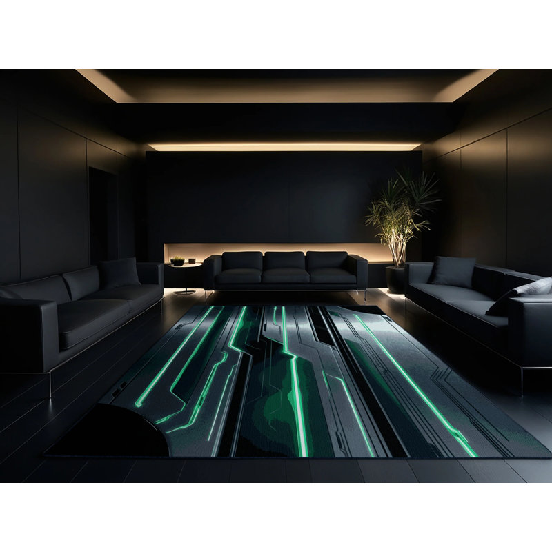 Intergalactic Drift Rug, Square 6'