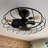 Anjolina 24" 3-Light Fandelier in Oil Rubbed Bronze with Remote Control