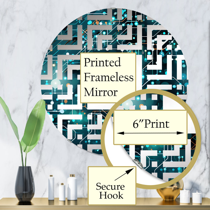 Circle Mirror, 31.4" x 31.4"