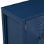 Élégant buffet Ustyle avec porte à tourbillon, et attrayant pour le salon à trois portes, porte d'entrée incurvée, entrée, bureau - bleu marine-1636662870
