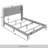 Velvet Upholstered Wingback Bed-1326838338-1326838340