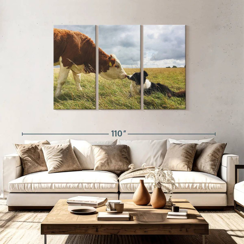 Cattle Dog, 48" H x 74" W