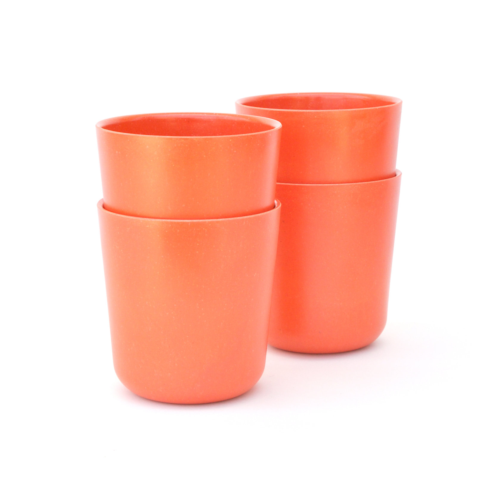 EKOBO Gusto Bamboo Medium Cup, Persimmon