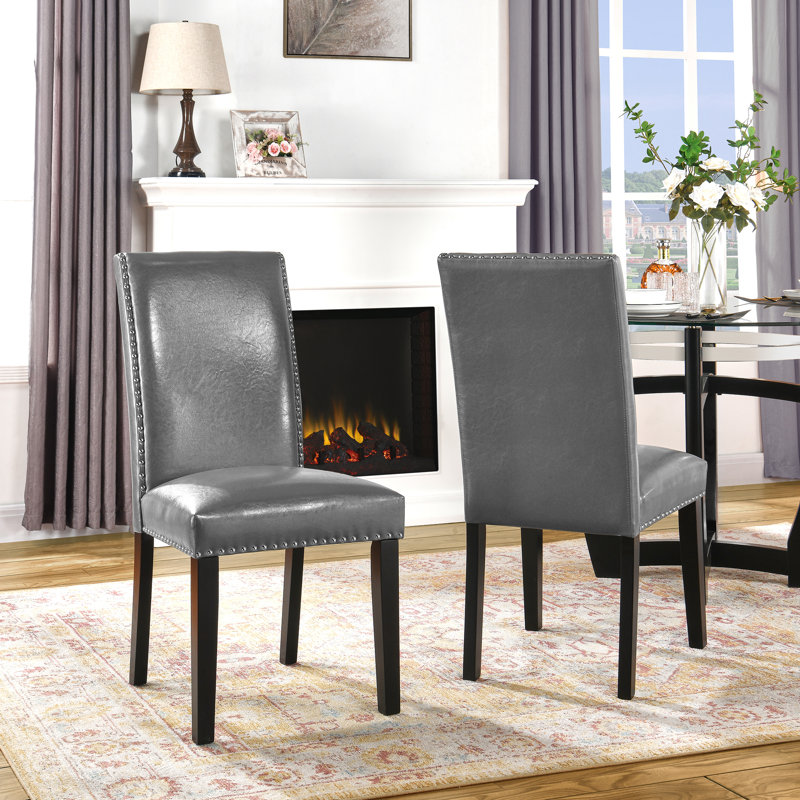 Cerritos Upholstered Dining Chair, Grey