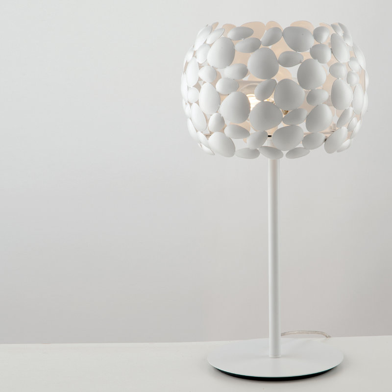 Gayden Metal Table Lamp, White