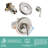 2-in-1 5-Function Dual Shower Heads with Rough in-Valve and Bathtub Shower Faucet-95036356
