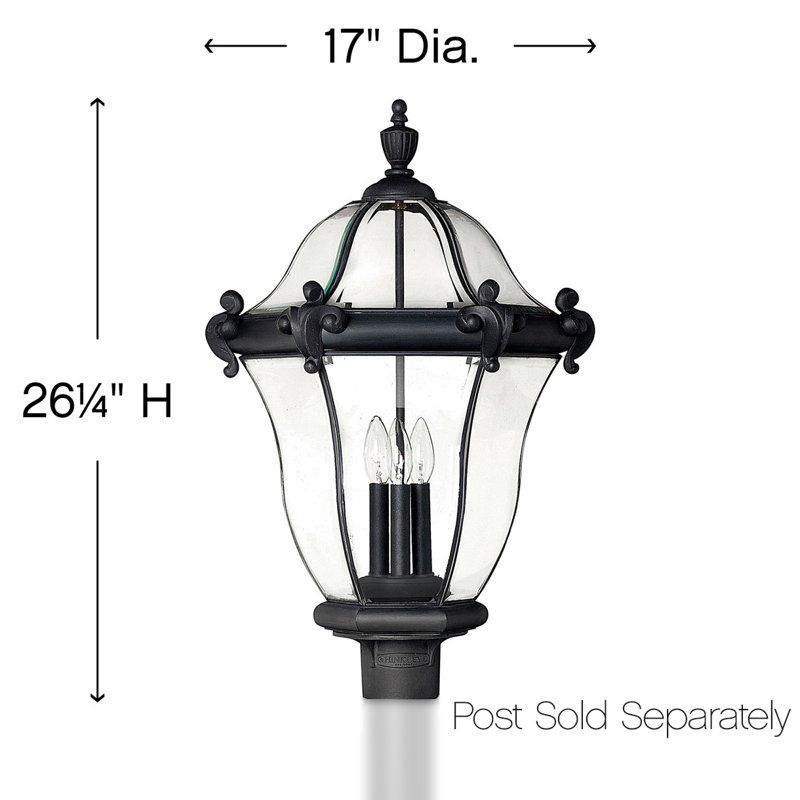 San Clemente Lantern Head, Museum Black