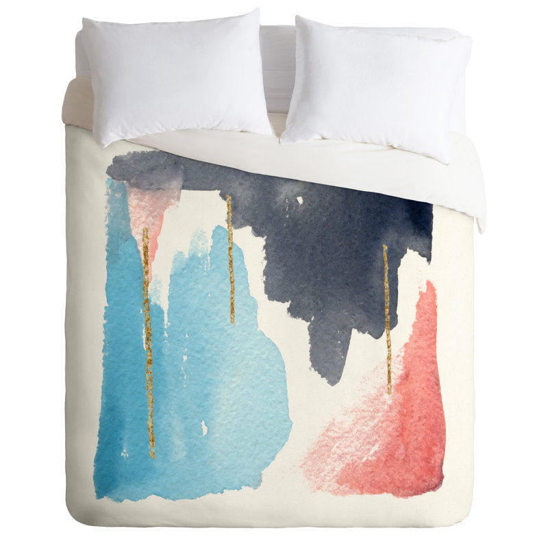 Housse de couette Social Proper Mountains, Housse de couette pour lit simple / TG
