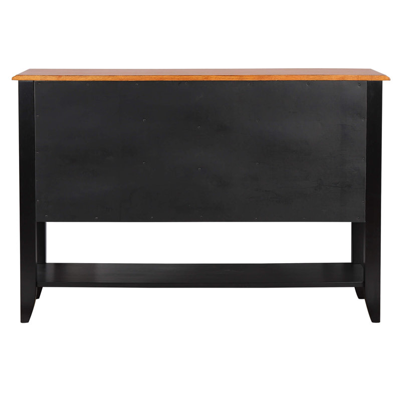 Zechari 54'' Sideboard, Cherry/Antique Black