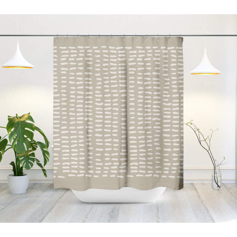Rideau de douche, Beige