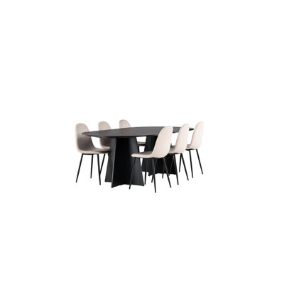 Moskell 6 - Person Dining Set