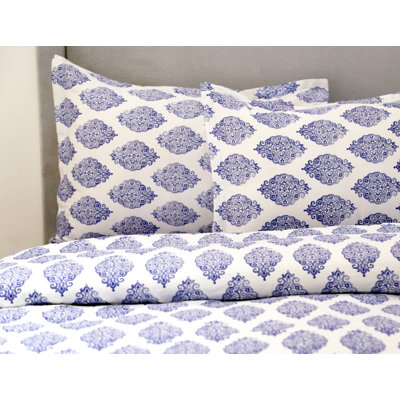 Kay Damask Duvet Cover