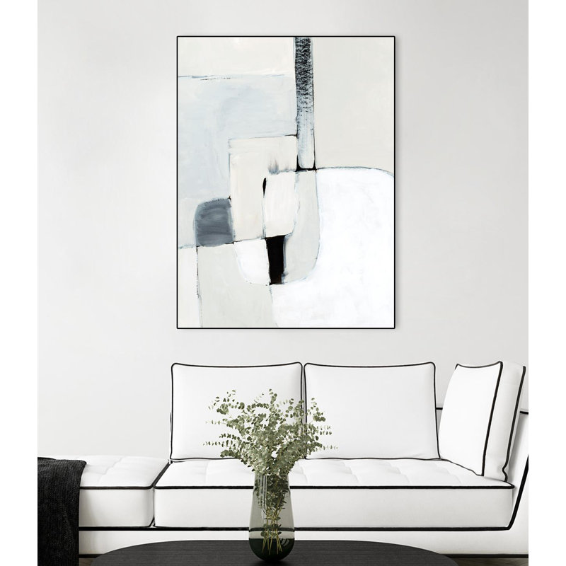«Soft Spoken I» par Victoria Barnes, reproduction sur toile flottante, H 24 po x l 18 po