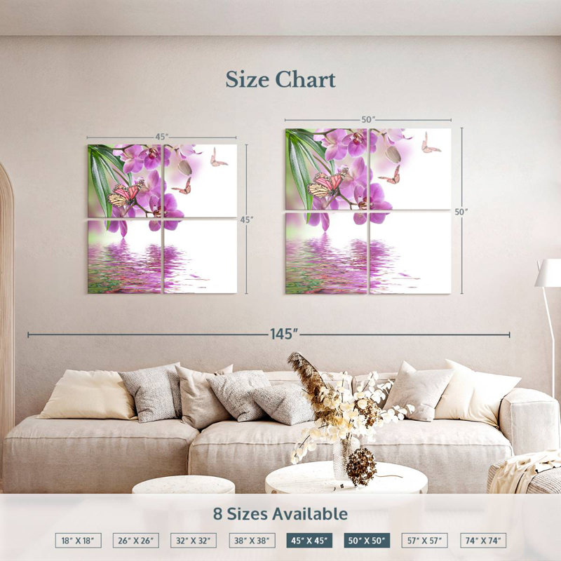 Harnek Orchid And Butterflies
