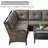 Tonry 88'' Wide Rectangle Wicker Patio Sofa with Cushions-1769751307-1769751305