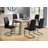 Dining Table, 60" Rectangular, Kitchen, Dining Room, Beige Laminate, Contemporary, Modern